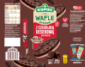 Kupiec Wafle ryżowe z belgijska czekoladą deserową 60g
