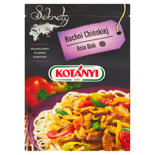 Kotányi Sekrety Kuchni Chińskiej Asia Wok Mieszanka przypraw 20 g