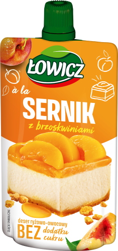Łowicz ala sernik brzoskwiniowy 100g