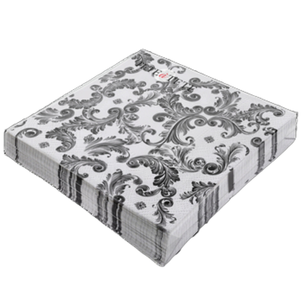 Serwetki tete a tete source of fame black Serwetki tete a tete source of fame black