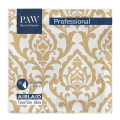 Serwetka paw professional dinner portuguese tiles gold , serwetki 1 warstowe 40x40cm składane 45383 50 szt w paczce. wykonane z airlaid
