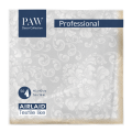 Serwetka paw professional dinner rococo white , serwetki 1 warstowe 40x40cm składane 45383 50 szt w paczce. wykonane z airlaid
