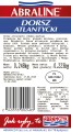 abramczyk dorsz atlantycki filety 8-16 bez skóry bez dodatków 10% 4,5/5 kg abraline iwp
