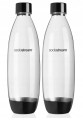 sodastream butelka fuse czarna 1 l - dwupak