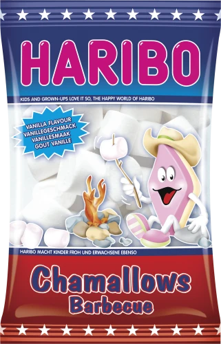 haribo pianki chamallows barbecue 175g