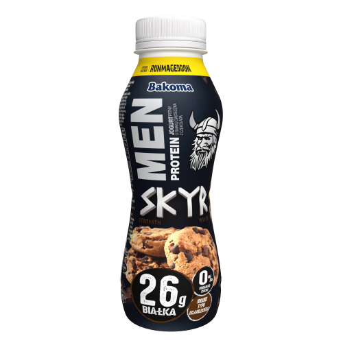 bakoma men protein skyr jogurt pitny o smaku ciastka z czekoladą 300g