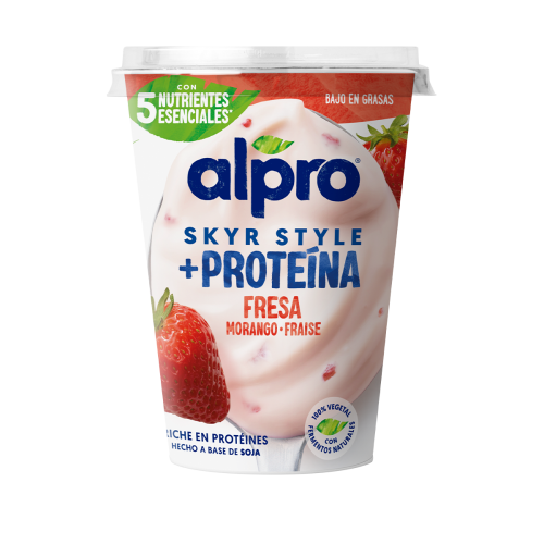 alpro skyr style proteina truskawka 400g
