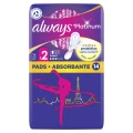 always platinum podpaski ze skrzydełkami rozmiar 2 14 szt.