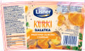 kurki sałatka warzywno-jajeczna z kurkami 500g lisner