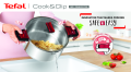 zestaw garnków tefal cook&clip 10 elementów g723sa74