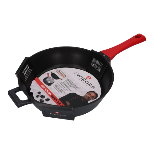 patelnia głęboka 28cm obsidian zwieger patelnia głęboka 28cm obsidian zwieger