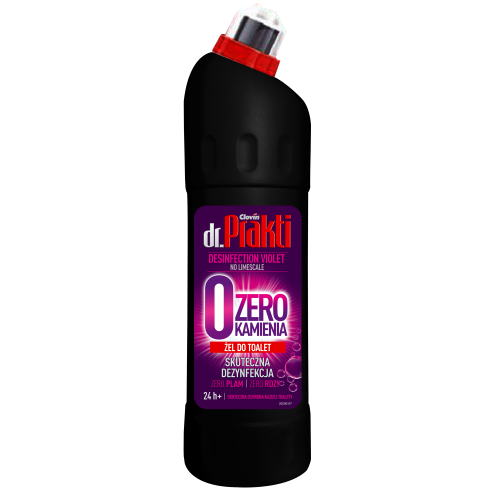 żel do toalet dr.prakti wc zero kamienia violet 750 ml żel do toalet dr.prakti wc zero kamienia violet 750 ml