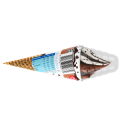 Big Milk Lody BIG Rożek Ciasteczkowo-Czekoladowy 140 ml