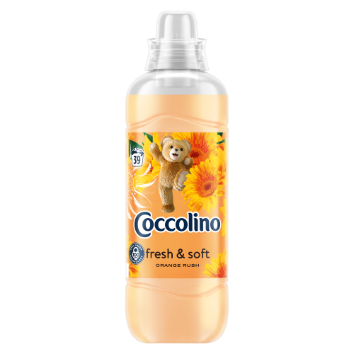 coccolino orange rush płyn do płukania tkanin o zapachu kwiatów pomarańczy 975 ml coccolino orange rush płyn do płukania tkanin o zapachu kwiatów pomarańczy 975 ml