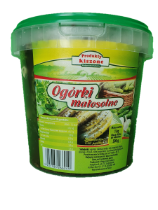 Ogórki małosolne polska 500 g małgorzata kałużna