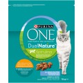Purina One Dual Nature spirulina z kurczakiem  750 g