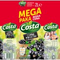 Costa Czarna Porzeczka Napój Karton 2 L