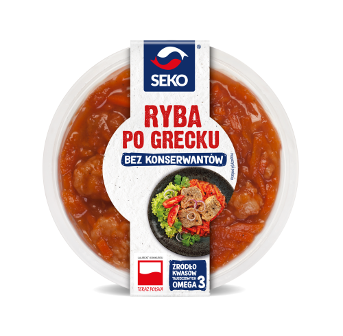 Ryba po grecku Seko 200 g Ryba po grecku Seko 200g