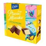 E. Wedel Ptasie Mleczko Cytrynowe w czekoladzie deserowej 340 g