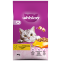 Sucha karma dla kota Whiskas 1+ kurczak 1,4kg