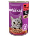 Mokra karma dla kota z wołowiną Whiskas 400g