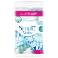 Maszynki Gillette jednorazowe Venus 2 Simply 4+2 sztuki