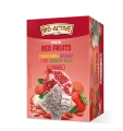 Big-Active Herbatka Owocowa Red Fruits Truskawka. Granat. Liczi. Jagody Goji + Guarana 20 Torebek X 2.25G/45G