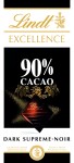 Czekolada excellence 90% cacao Lindt 100 g