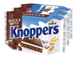 Knoppers black&white 75 g