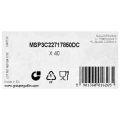 Guillin polska maptipack pojemniki obiadowe pp żebrowane czarne trójkomorowe 200/200/550 ml | 40 szt.