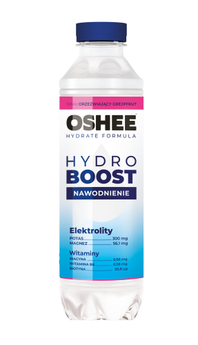 Oshee Hydroboost orzeźwiający grejpfrut 555 ml OSHEE HYDROBOOST NAWODNIENIE ORZEŹWIAJĄCY GREJPFRUT 555 ML  [6]