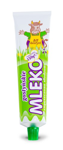 GOSTYŃ MLECZKO ZAGĘSZCZONE w tubie 150g naturalne[20]