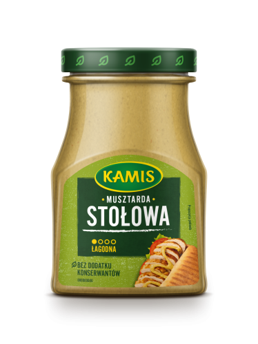 Kamis Musztarda 185g STOŁOWA  [8]
