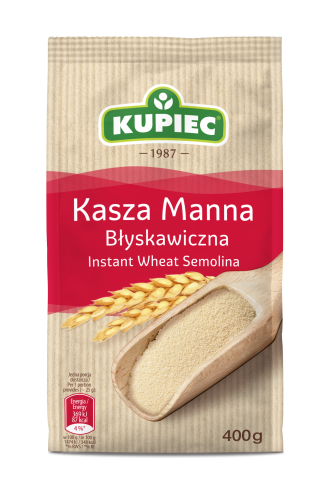 Kupiec KASZA MANNA 400g BŁYSK. [8]