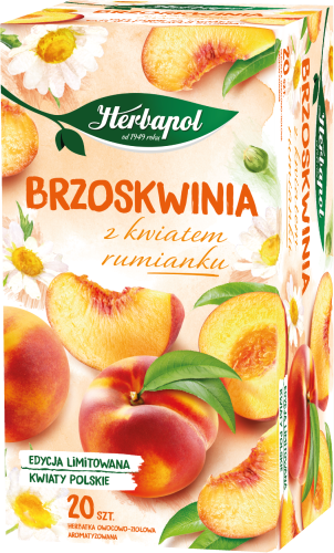 Herbatka H.Her EX 20 tb brzoskwinia z rumiankiem H.Her.EX.20tb BRZOSKWINIA Z RUMIANKIEM [10]