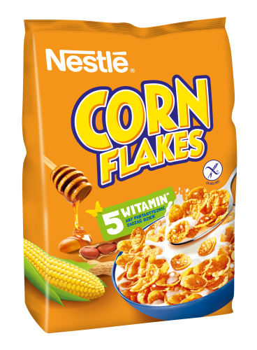 Nes.CORN FLAKES miód i orzeszki 250g     [16]