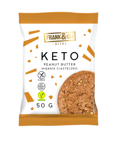 Frank&Oli ciastko keto peanut butter 50 g