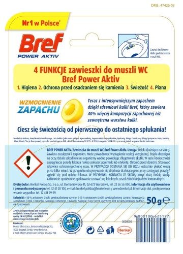 CH.BREF KOSZYK 50g POWER ACTIV LEMON