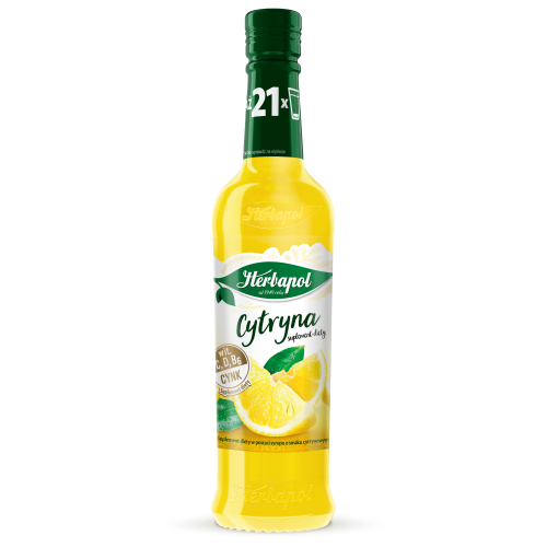 Herbapol syrop cytrynowy 420 ml Herbapol SYROP 420ml CYTRYNA [8]