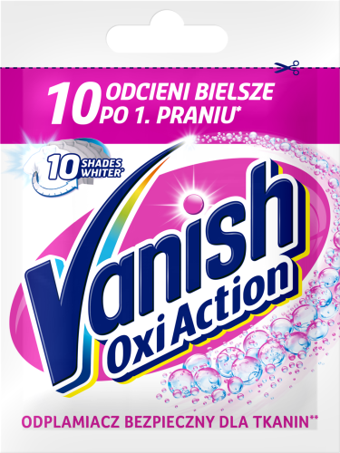 Vanish odplamiacz Oxxy Gold White saszetka 30 g CH.VANISH  30g ODPLAMIACZ SASZETKA OXY GOLD WHITE