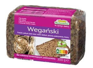 Benus chleb pełnoziarnisty wegański 300 g