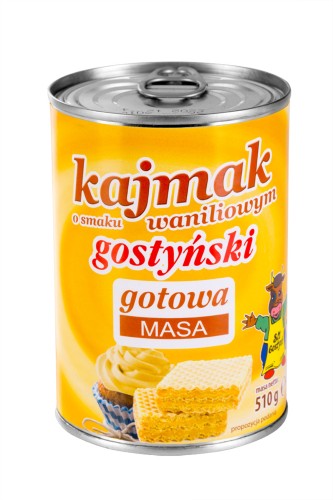 GOSTYŃ MASA WANILIOWA KAJMAK  510g[12]