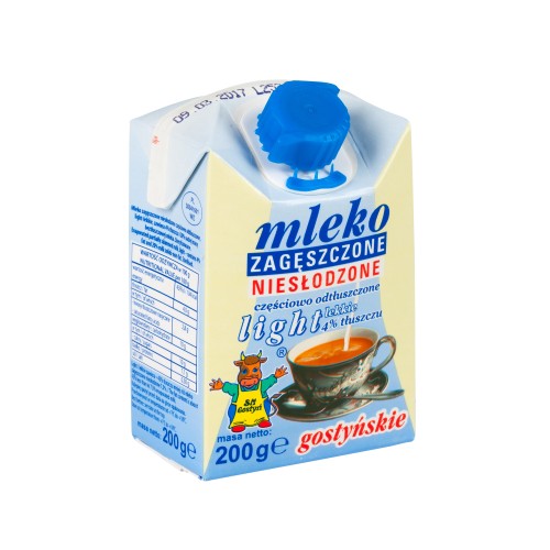 GOSTYŃ MLEKO ZAG.NIESŁ.200g LIGHT[24]