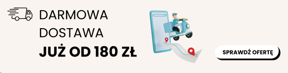 Darmowa dostawa od 180 zł