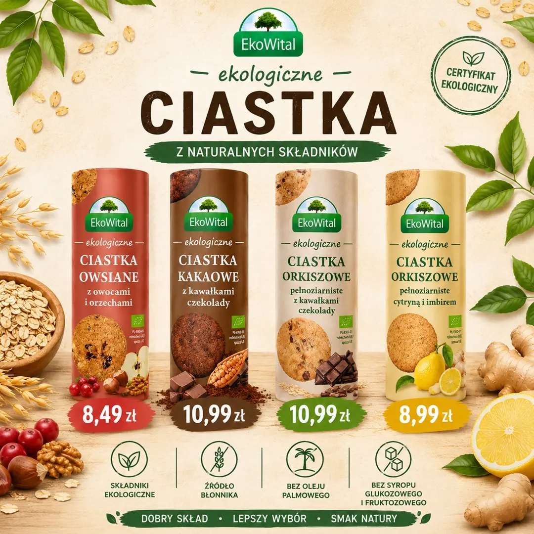 EkoWital ekologiczne ciastka