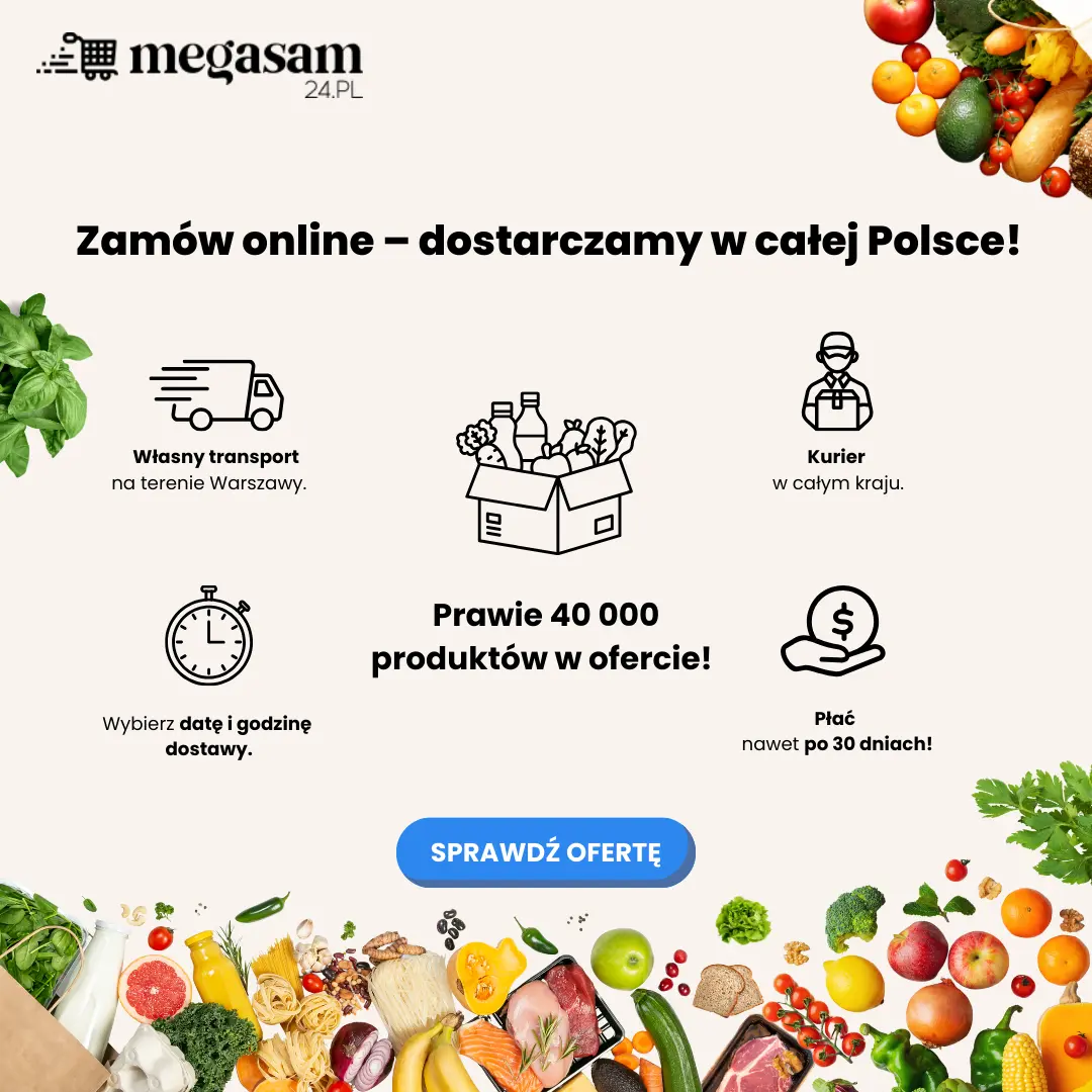 Dostarczamy w całej Polsce