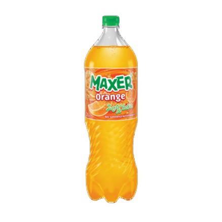 Maxer Snack Maxer Orange 2 l Gazowany Zawierający 20% Soku - Napoje gazowane o ...