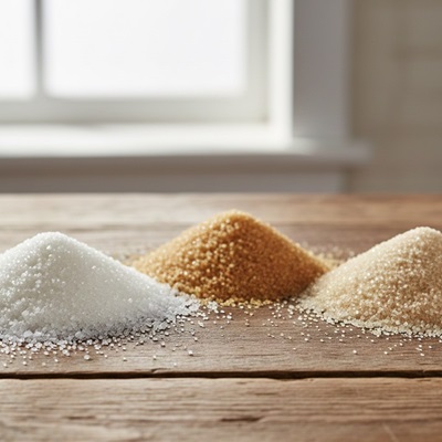 Jaki cukier wybrać? Porównanie cukru białego, trzcinowego, kokosowego i innych